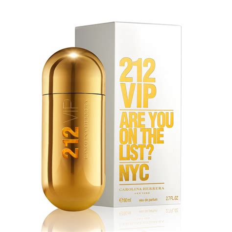 eau de parfum 212 vip carolina herrera|More.